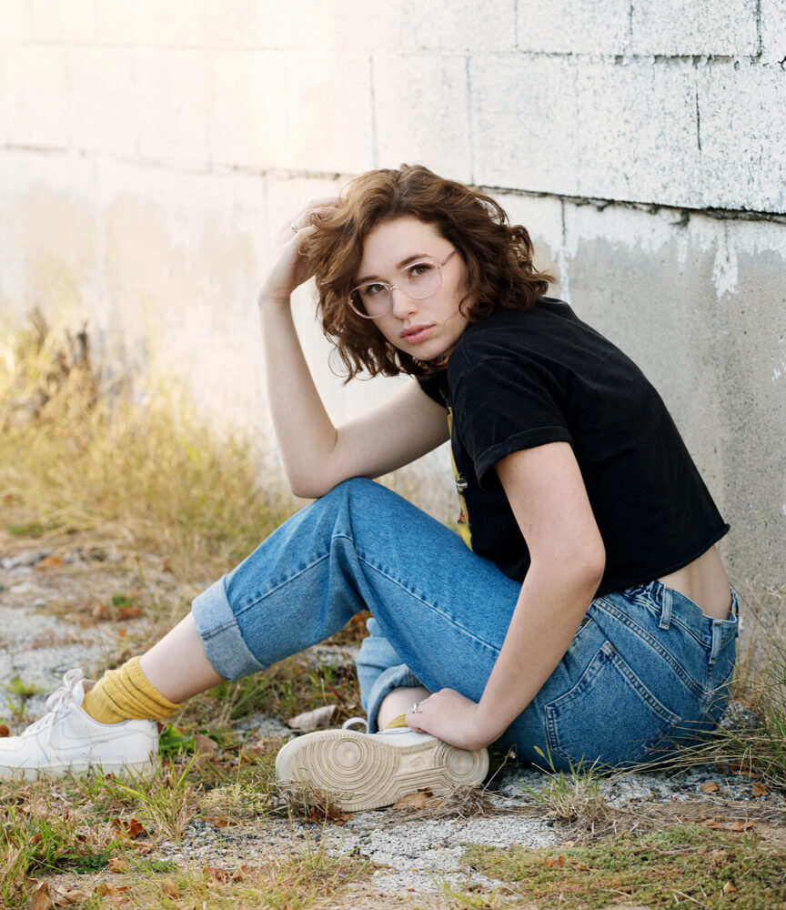 Senior fashion style portrait