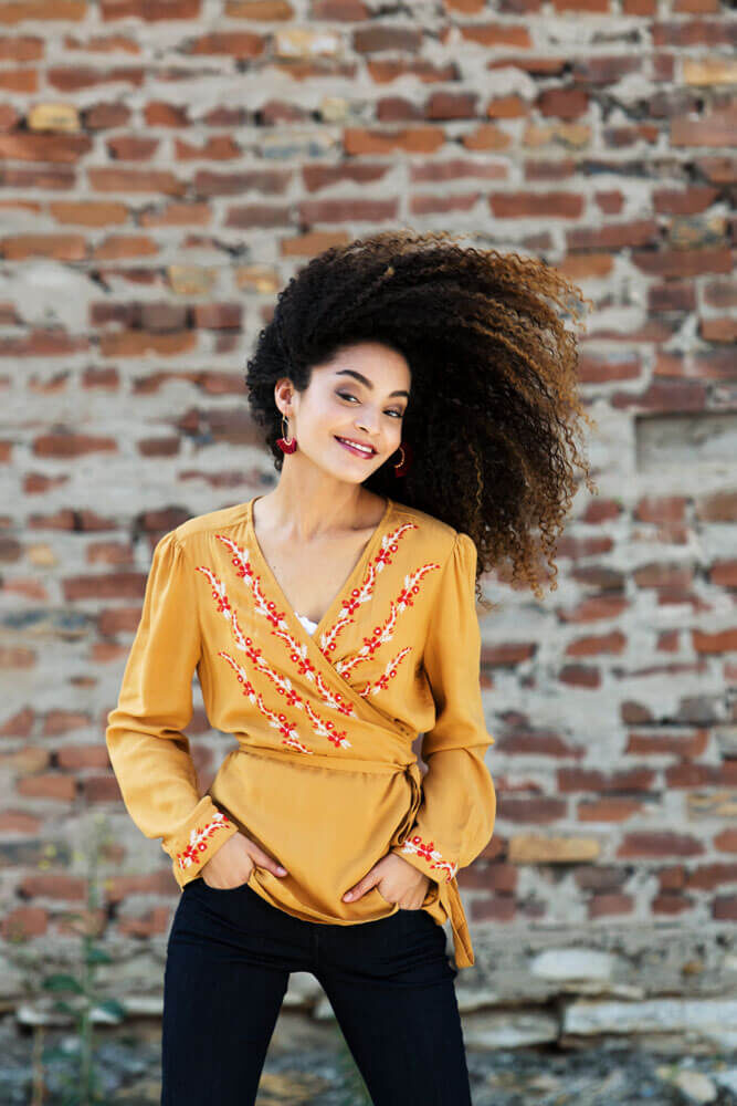 Fashion photography with great hair