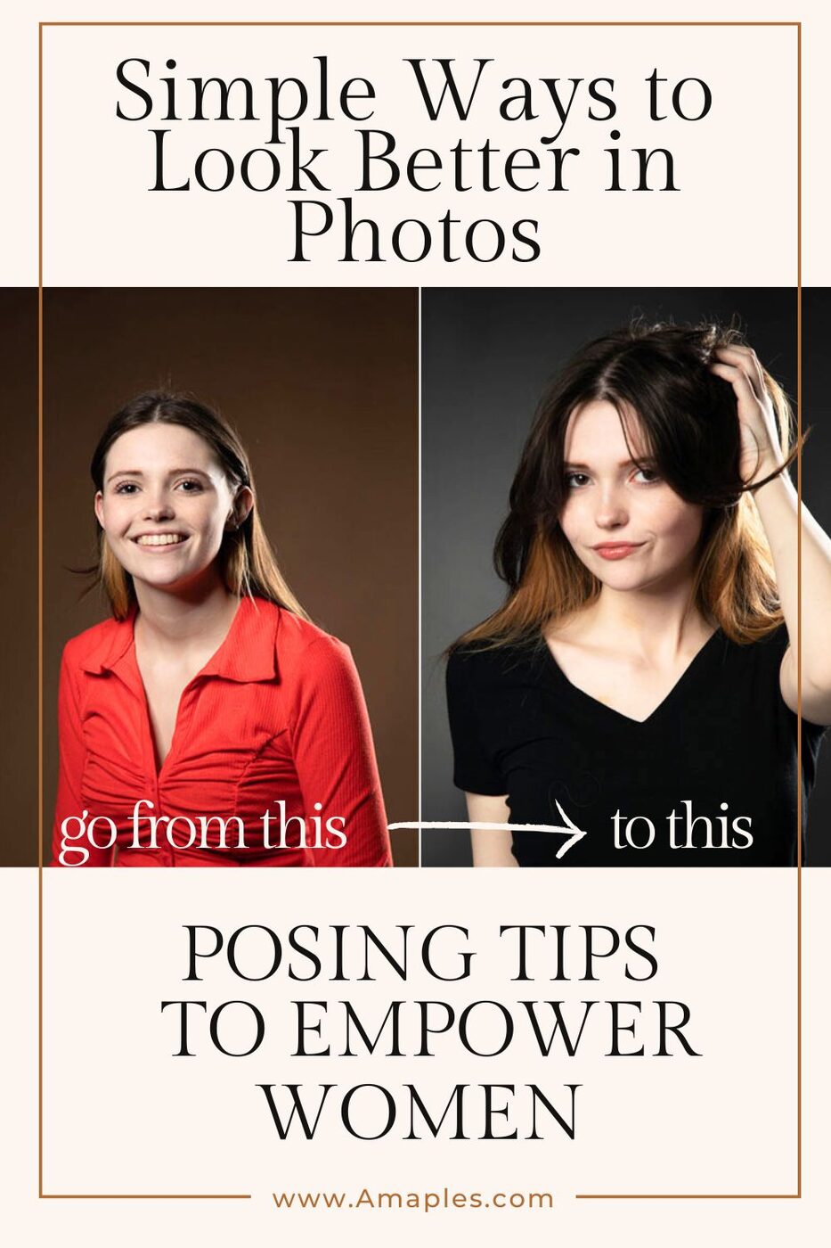 How to Pose Women for Flattering Photos
